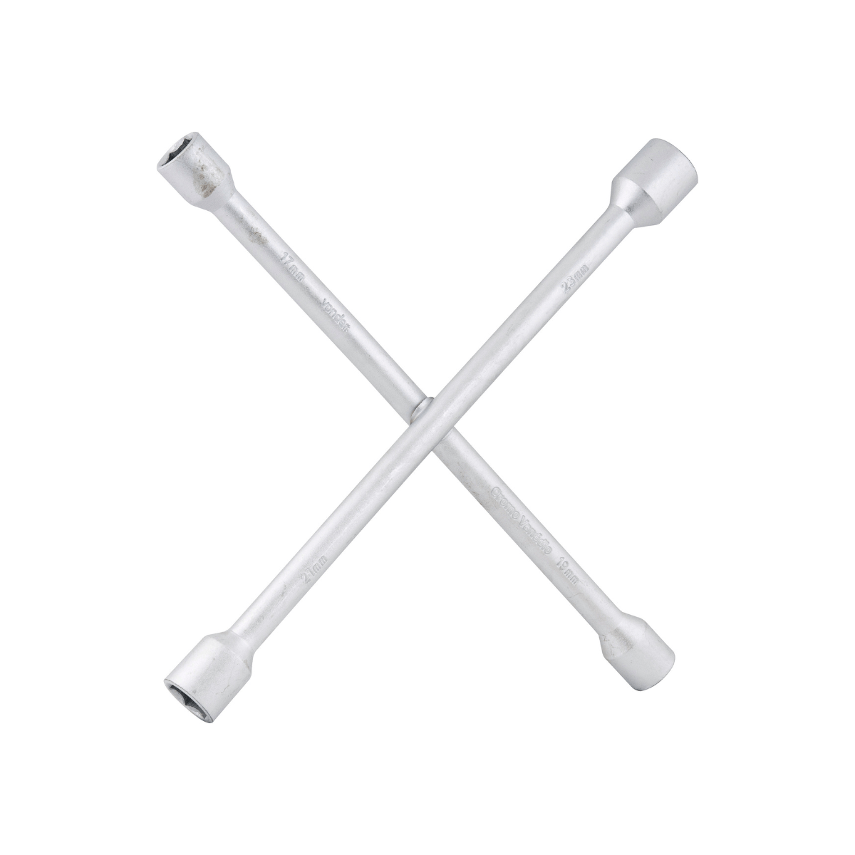 Chave de Roda Tipo Cruz 17 X 19 X 21 X 23mm Vonder