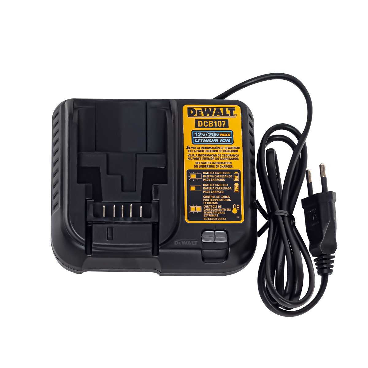 Furadeira de Impacto 20v Maleta 2 Baterias Dcd709d2 Dewalt - Loja Brafer