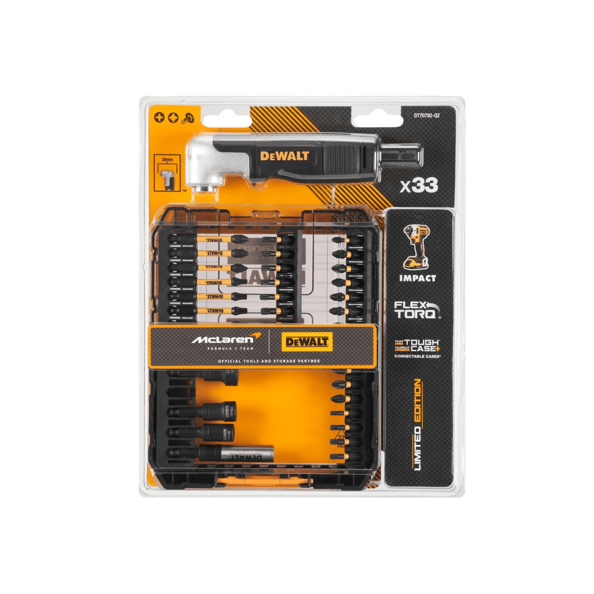 Jogo de Bits 33 com Adaptador Angular Dt70782-qz Dewalt - Loja Brafer