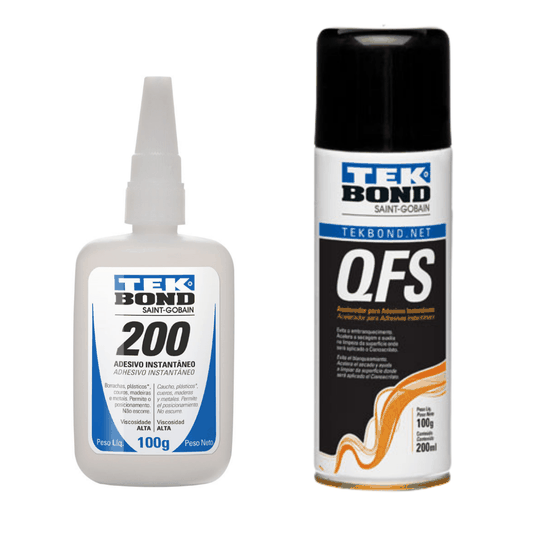 10 Unidade de Kit Moveleiro 200 100g A + QFS 200ml Tekbond