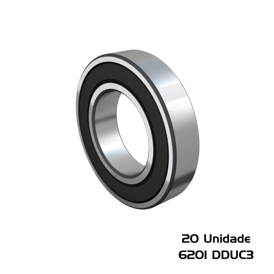 20 Rolamento 6201 DDUC3 12x32x10 Radial Dmr