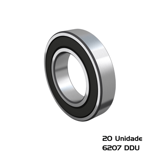 20 Rolamento 6207 DDU 2RS 35x72X17 Radial Esferas Nis