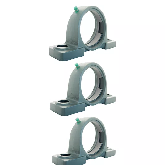 3 Mancal Pedestal + Rolamento Ucp206 + Eixo 30 X 1000mm