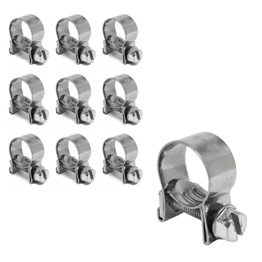 30 Abraçadeira Combustível 12 X 14 Fita 9mm
