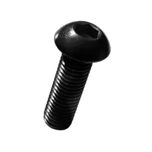 40 Parafuso Allen Abaulado M6 X 12 1.0 C/ Porca Sextavada