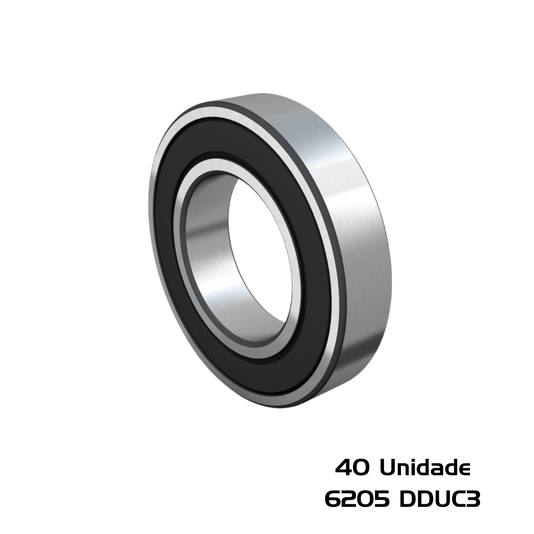 40 Rolamento 6205 DDUC3 25x52X15 Radial Dmr