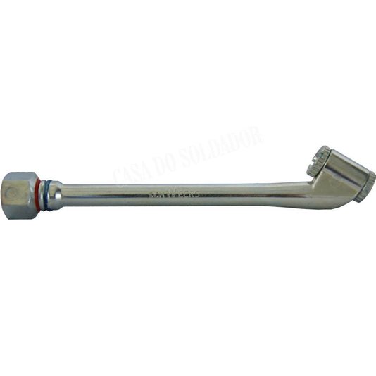Inflador Bico para Encher Pneus com Bocal Duplo Mod. 825 Schweers