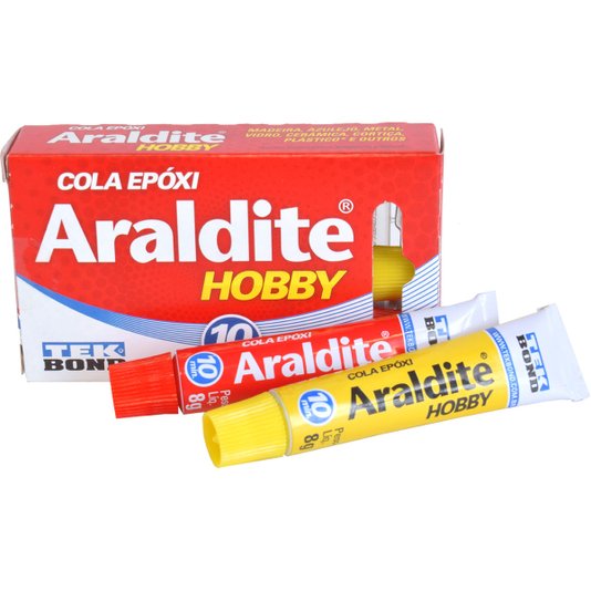Adesivo Cola Epoxi Araldite Hobby 10 Minutos 16g Tekbond