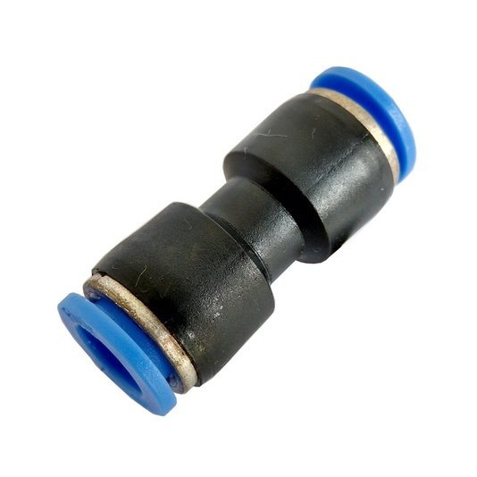 União Reta Emenda para Tubo 8mm Conexão Rápida Instantânea