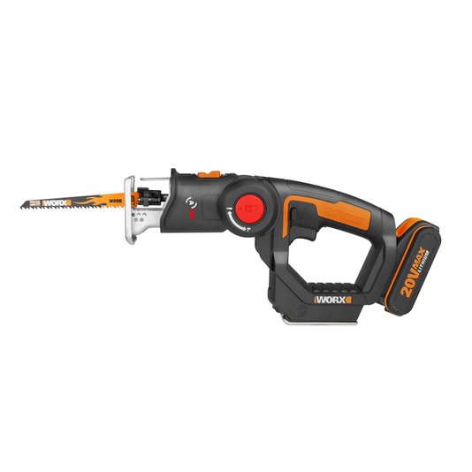 Serra Multiuso Tico Tico Sabre Bateria 20v Maleta Wx550 Worx
