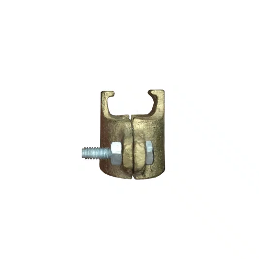 Abraçadeira de Latão 1/2 Polegadas Bipartida