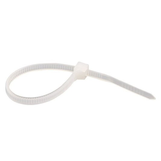 Abraçadeira Nylon Branca 3,5 X 300 C/100 Und Ajax