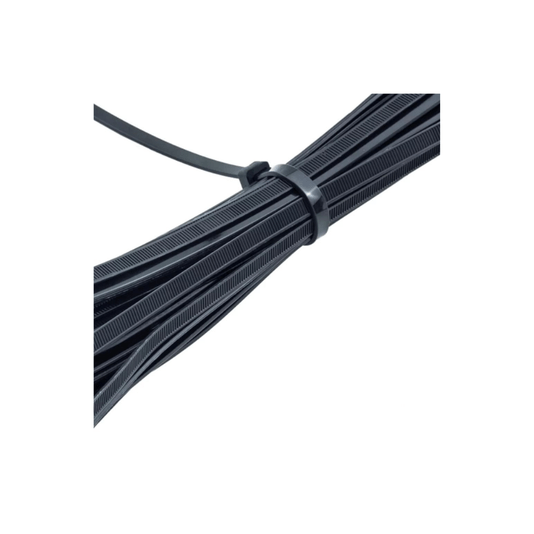Abraçadeira Nylon Preta 3,5 X 200 C/100 Und Ajax