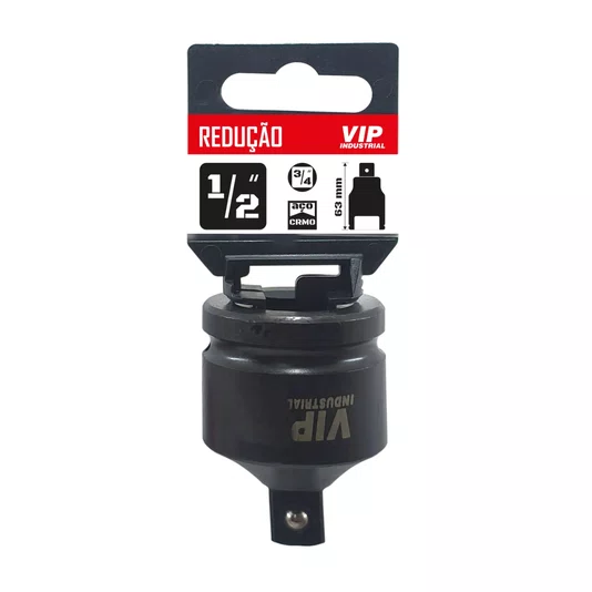 Adaptador Redução Soquete Impacto Fêmea 3/4 X 1/2 Macho 56mm