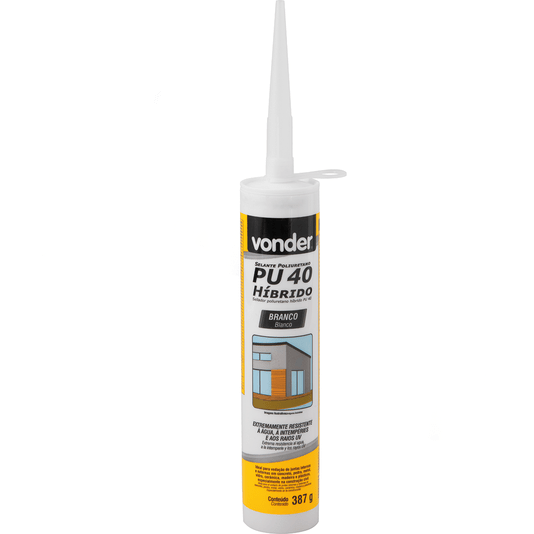 Adesivo Selante Pu40 Branco 387g Pu 40 Vonder