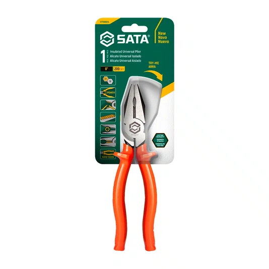 Alicate Universal 8 Polegadas Isolado 219022bbr Belzer