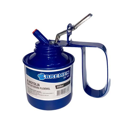 Almotolia de Metal 250ml com Extensao Flexivel Bremen