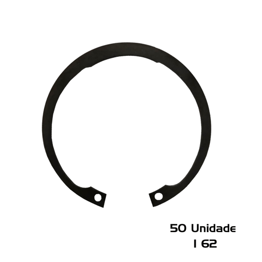 Anel Elastico Furo 62mm Interno de Retenção I 62 50 Unidade