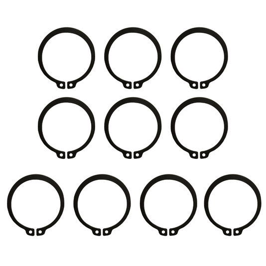 Anel Elastico Para Eixo 35mm Externo de Retenção 10 Unidade