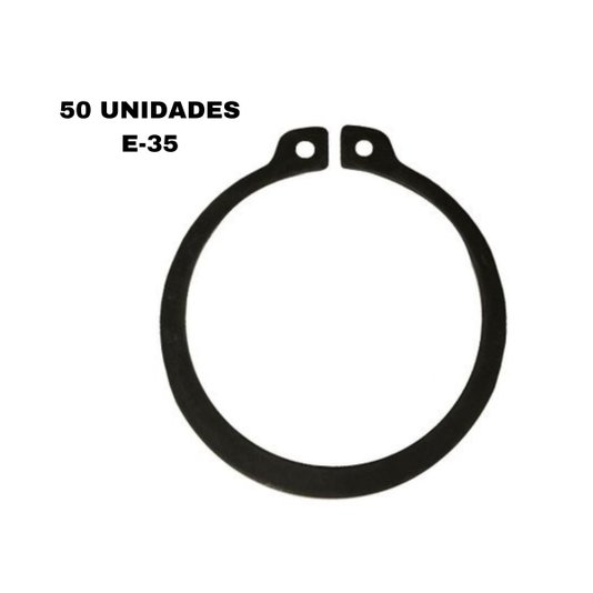 Anel Elastico para Eixo 35mm Externo de Retenção E 35 50 Und