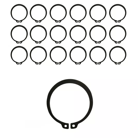 Anel Elastico Para Eixo 5mm Externo de Retenção 25 Unidade