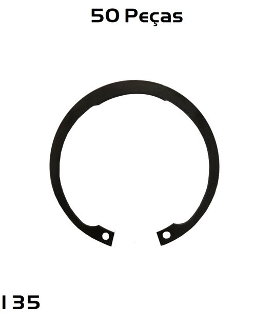 Anel Elastico Para Furo 35mm Interno de Retenção I 35 50 Und