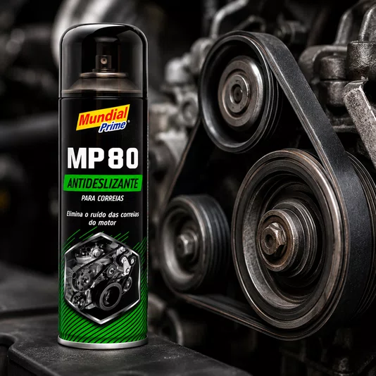 Anti Derrapante P/ Correias Spray 300ml Elimina Ruído Motor