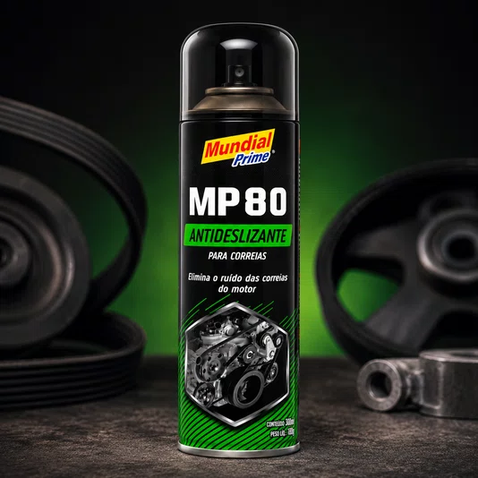 Anti Derrapante P/ Correias Spray 300ml Elimina Ruído Motor