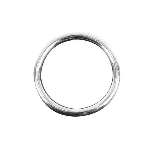 Argola Soldada 5 X 48mm Niquelada