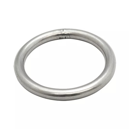 Argola Soldada 6 X 62mm Niquelada