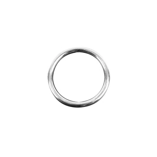 Argola Soldada 6 X 62mm Niquelada