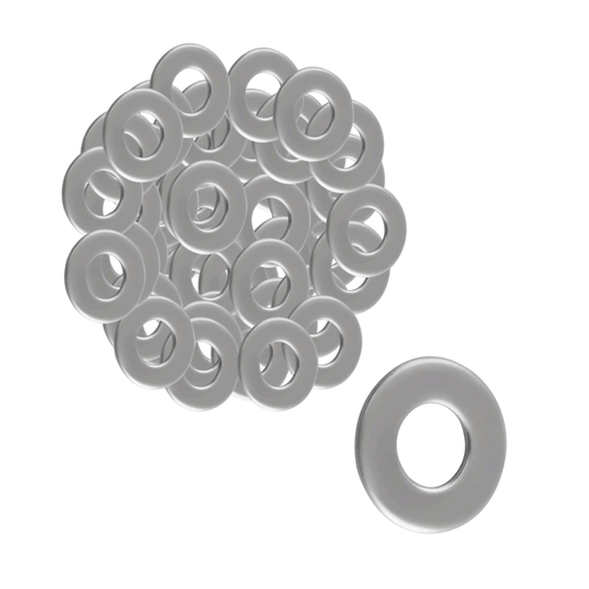 Arruela Inox 1/2 Polegadas Lisa 10 Unidade