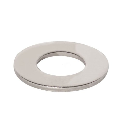 Arruela Inox 1/8 Pol Lisa 25 Unidade