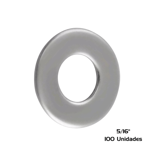 Arruela Inox 5/16 Pol Lisa 100 Unidade