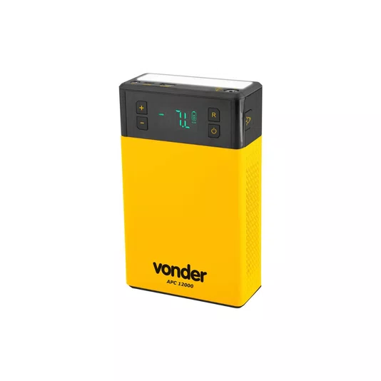 Auxiliar de Partida Portátil com Compressor de Ar Apc12000