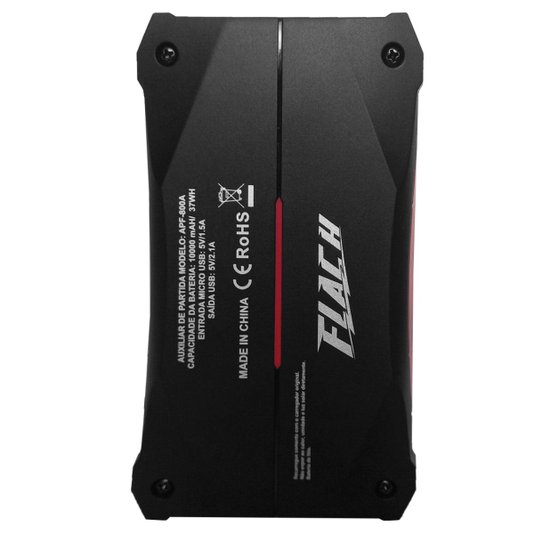 Auxiliar de Partida Veicular 12v 800a Portatil Apf800a Flach