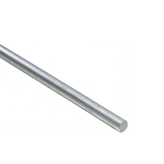 Barra Roscada 14mm X 1000mm Zincado Branco