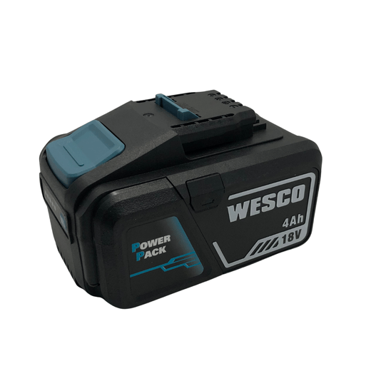 Bateria 18v 4.0 Ah Power Pack Recarga Tipo C Ws9806 Wesco
