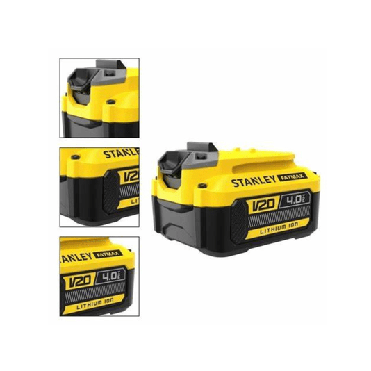 Bateria 20v 4 Amperes Max Litio Sb204-br Linha 20v Stanley
