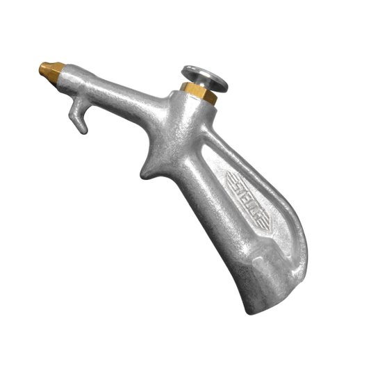 Bico de Limpeza Soprador de Ar Aluminio com Botão Ms4