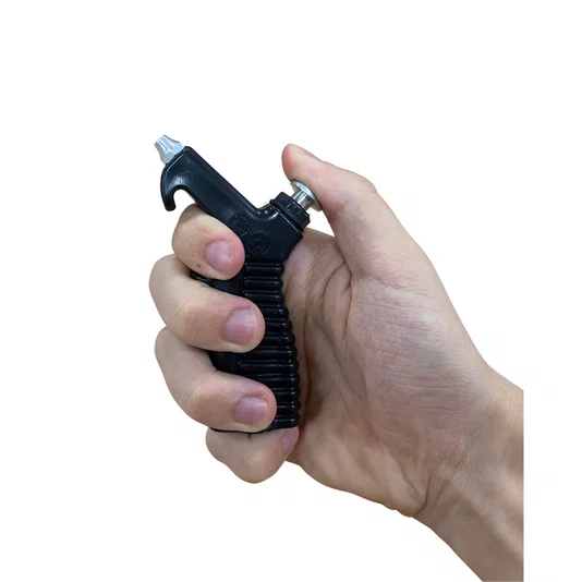 Bico de Limpeza Sopro de Ar com Botão Bs02 Preto Metalfort