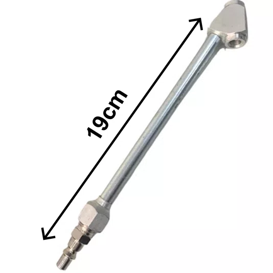 Bico Inflador de Ar Encher Pneus Com Pino Engate Rápido 1/4