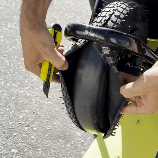Blindagem Antifuros para Câmara de Carrinho de Mão 3,25 X 8