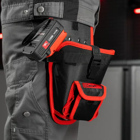 Bolsa para Parafusadeira com Porta Bits e Brocas Mtx
