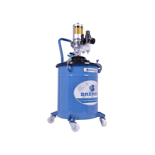 Bomba de Graxa Pneumatica Móvel Balde Graxeira 20 Kg Bremen