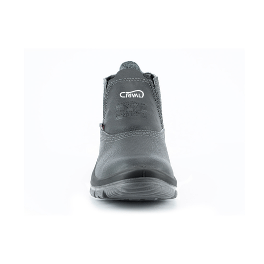 Bota de Segurança 44 Flex Biqueira Aço Couro Elástico Crival