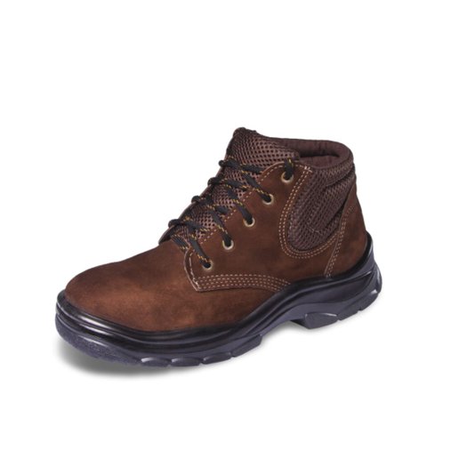 Bota Segurança 35 Couro Nobuck Cadarço Bp-3030 Epi Idol