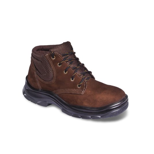 Bota Segurança 35 Couro Nobuck Cadarço Bp-3030 Epi Idol