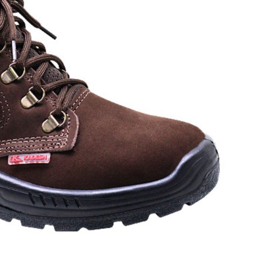 Bota Segurança 35 Couro Nobuck Cadarço Epi Kadesh