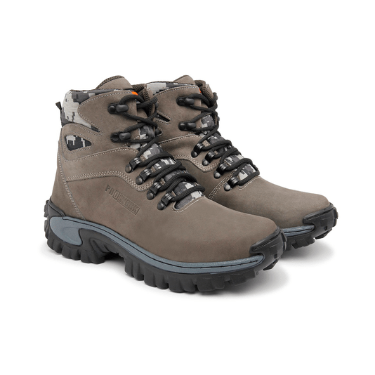 Botina de Couro Nobuck Coturno Militar N.42 Qap Rato Prowork